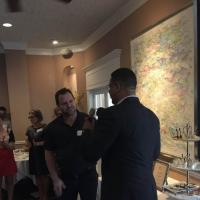 Speaking at event for Attorney General candidate Sean Shaw (State Rep in Tampa)